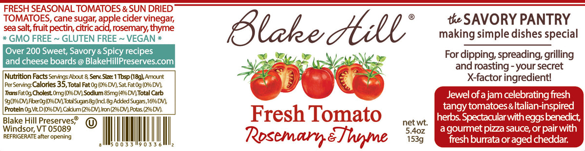 Fresh Tomato Savory Jam (5.4oz)