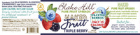 Naked Triple Berry Spread