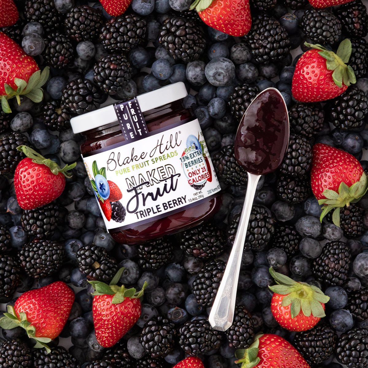 Naked Triple Berry Spread
